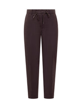 Pantaloni Marroni Boss con Coulisse e Chiusura a Zip - Boss | Lidia Shopping