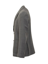 Giacca Doppiopetto Boss in Tessuto Grigio - Boss | Lidia Shopping