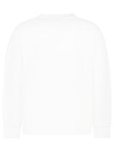 MC2 Saint Barth Kids White Sweatshirt with Logo - Fall/Winter 2025 - On Sale - Bambino | Lidia Shopping