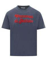 Saint Barth Blue Christmas Holidays T-Shirt - Fall/Winter 2025 - On Sale - Uomo | Lidia Shopping