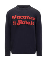 Saint Barth Blue Christmas Holidays Sweater - Fall/Winter 2025 - On Sale - Uomo | Lidia Shopping