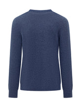 Saint Barth Blue Melange Crewneck Sweater - Fall/Winter 2025 - On Sale - Uomo | Lidia Shopping