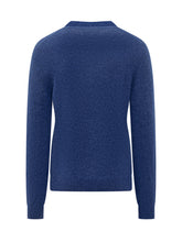 Saint Barth Blue Crewneck Sweater - Fall/Winter 2025 - On Sale - Uomo | Lidia Shopping