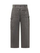 Dickies Grey Wide-Leg Cargo Trousers - Dickies | Lidia Shopping