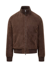 Renzo Cenci Brown Suede Leather Jacket - Fall/Winter 2025 - On Sale - Uomo | Lidia Shopping