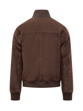 Renzo Cenci Brown Suede Leather Jacket - Fall/Winter 2025 - On Sale - Uomo | Lidia Shopping