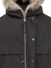 Yves Salomon Parka Nero con Cappuccio in Pelliccia - Fall/Winter 2025 - On Sale - Uomo | Lidia Shopping