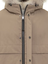 Yves Salomon Parka Beige con Cappuccio in Pelliccia - Fall/Winter 2025 - On Sale - Uomo | Lidia Shopping
