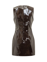 Msgm Patent Mini Dress - Msgm | Lidia Shopping