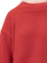 Msgm Knit Cardigan with Tulle Overlay - Msgm | Lidia Shopping