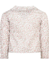 L Orso Bruno Pink Floral Shirt with Collar - Fall/Winter 2025 - On Sale - Bambino | Lidia Shopping