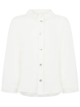 L Orso Bruno White Cotton Shirt with Collar - Fall/Winter 2025 - On Sale - Bambino | Lidia Shopping
