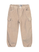 L Orso Bruno Beige Corduroy Cargo Pants - Fall/Winter 2025 - On Sale - Bambino | Lidia Shopping