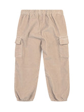 L Orso Bruno Beige Corduroy Cargo Pants - Fall/Winter 2025 - On Sale - Bambino | Lidia Shopping