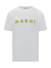 T-shirt con Logo Check Marni - Fall/Winter 2025 - On Sale - Uomo | Lidia Shopping