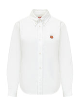 Kenzo Cotton Shirt With Boke Flower - Kenzo | Lidia Shopping