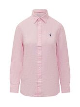 Camicia in Lino a Maniche Lunghe - Abbigliamento Donna | Lidia Shopping