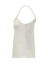 Pearl-Strap Sleeveless Top - Collezione Happy Birthday | Lidia Shopping