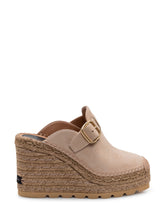 Gala Suede Wedge Clog - New Collection | Lidia Shopping