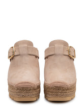 Gala Suede Wedge Clog - New Collection | Lidia Shopping