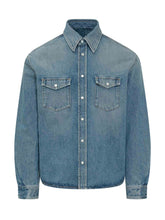 Denim Shirt With Pockets - Givenchy | Lidia Shopping