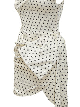 Draped Polka-Dot Mini Dress - Collezione Happy Birthday | Lidia Shopping