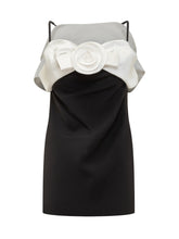 Abito Corto Con Fiore - Abbigliamento Donna | Lidia Shopping