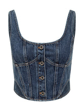 Denim Corset Top - Collezione Happy Birthday | Lidia Shopping