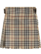 Gonna Mini a Quadri con Frange - Abbigliamento Donna | Lidia Shopping