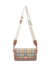 Borsa a Spalla con Motivo Check - Borse a Tracolla Donna | Lidia Shopping