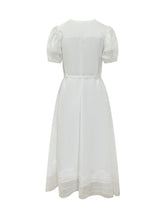 Belted Midi Dress with Embroidery - Boss | Lidia Shopping