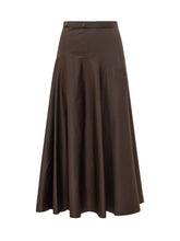 Gonna Vusola lunga svasata con cintura - Abbigliamento Donna | Lidia Shopping