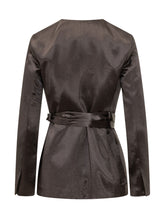 Giacca Jia con cintura e scollo a V - Abbigliamento Donna | Lidia Shopping