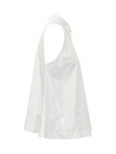 Top Becola senza maniche con colletto e bottoni - Abbigliamento Donna | Lidia Shopping