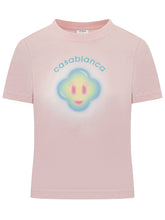 Smiley Fitted T-shirt - Casablanca | Lidia Shopping