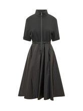 Abito Midi con Zip Frontale e Vita Regolabile - Abbigliamento Donna | Lidia Shopping