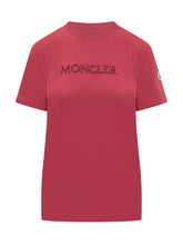 T-shirt a Maniche Corte con Logo Ricamato - Abbigliamento Donna | Lidia Shopping