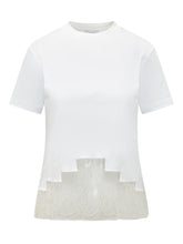 T-shirt with Lace Hem Insert - Collezione Happy Birthday | Lidia Shopping
