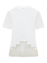 T-shirt with Lace Hem Insert - Collezione Happy Birthday | Lidia Shopping