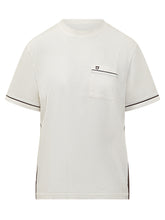 T-shirt con Taschino e Dettagli a Contrasto - Abbigliamento Donna | Lidia Shopping