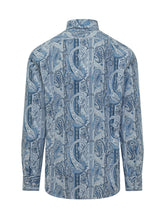 Camicia Slim Fit con Micro Paisley - Abbigliamento Uomo | Lidia Shopping