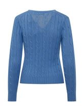 Pullover Kimberly  con Scollo a V e Lavorazione a Trecce - Abbigliamento Donna | Lidia Shopping