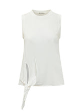 Sleeveless Top with Side Knot - J W Anderson | Lidia Shopping