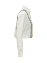 Cropped Shirt with Collar and Side Band - Collezione Happy Birthday | Lidia Shopping