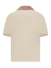 Polo Pied de Poule con Colletto a Rever - Abbigliamento Uomo | Lidia Shopping