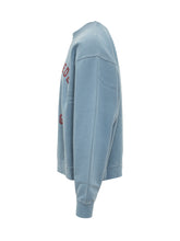 Short Wide Crew Neck Sweatshirt with Graphic Print - Collezione Happy Birthday | Lidia Shopping