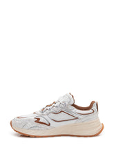 Running Sneaker in Leather and Crackle-Effect Fabric - Collezione Happy Birthday | Lidia Shopping