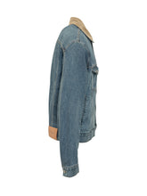 Denim Jacket with Corduroy Collar - J W Anderson | Lidia Shopping