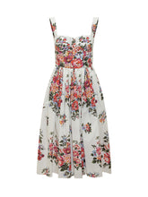 Abito Floreale con Spalline - Abbigliamento Donna | Lidia Shopping