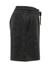 Shorts In Felpa Con Cristalli - Abbigliamento Uomo | Lidia Shopping